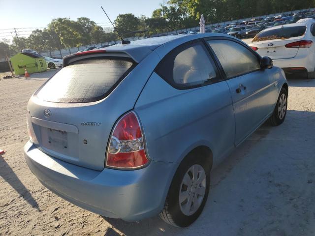 KMHCM36C59U135030 - 2009 HYUNDAI ACCENT GS BLUE photo 3