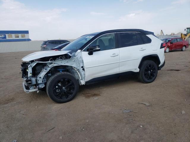 4T3E6RFV3PU120389 - 2023 TOYOTA RAV4 XSE WHITE photo 1