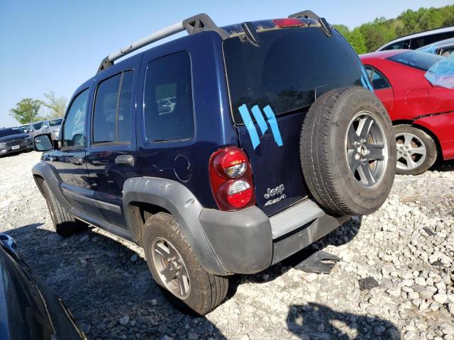 1J4GL38K66W117322 - 2006 JEEP LIBERTY RENEGADE BLUE photo 2