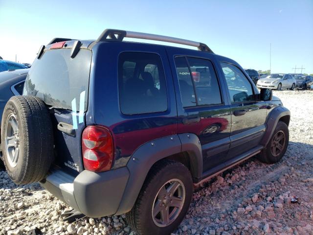 1J4GL38K66W117322 - 2006 JEEP LIBERTY RENEGADE BLUE photo 3