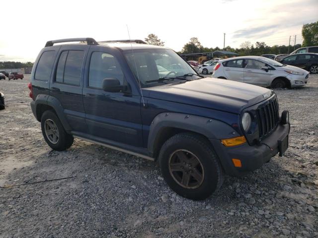 1J4GL38K66W117322 - 2006 JEEP LIBERTY RENEGADE BLUE photo 4