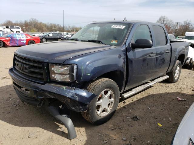 2GTEK133081167213 - 2008 GMC SIERRA K1500 BLUE photo 1