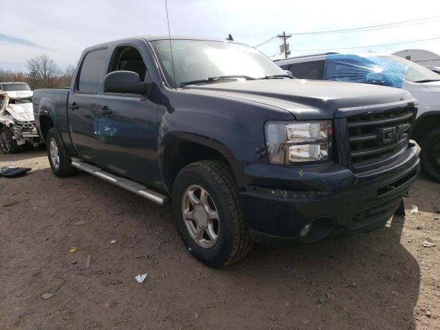 2GTEK133081167213 - 2008 GMC SIERRA K1500 BLUE photo 4