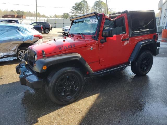 1C4AJWAG4GL213476 - 2016 JEEP WRANGLER SPORT RED photo 1