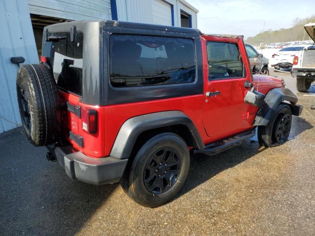 1C4AJWAG4GL213476 - 2016 JEEP WRANGLER SPORT RED photo 3