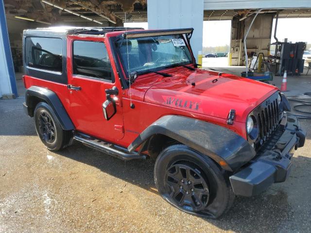 1C4AJWAG4GL213476 - 2016 JEEP WRANGLER SPORT RED photo 4