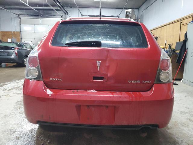 5Y2SM67059Z477733 - 2009 PONTIAC VIBE MAROON photo 6