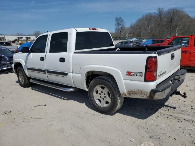 2GCEK13T761197564 - 2006 CHEVROLET SILVERADO K1500 WHITE photo 2