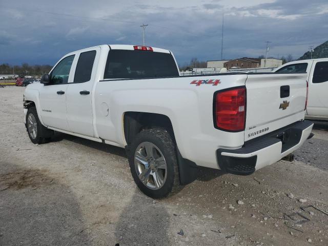 1GCVKPEC4HZ378003 - 2017 CHEVROLET SILVERADO K1500 CUSTOM WHITE photo 2