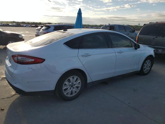 3FA6P0G79ER121812 - 2014 FORD FUSION S WHITE photo 3