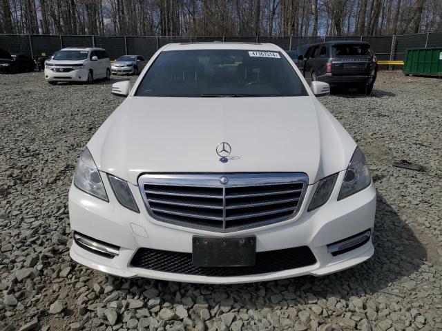 WDDHF5KB8DA763869 - 2013 MERCEDES-BENZ E 350 WHITE photo 5