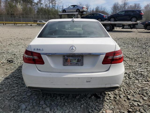 WDDHF5KB8DA763869 - 2013 MERCEDES-BENZ E 350 WHITE photo 6