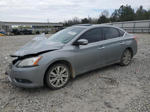 3N1AB7AP2DL631234 - 2013 NISSAN SENTRA S SILVER photo 1