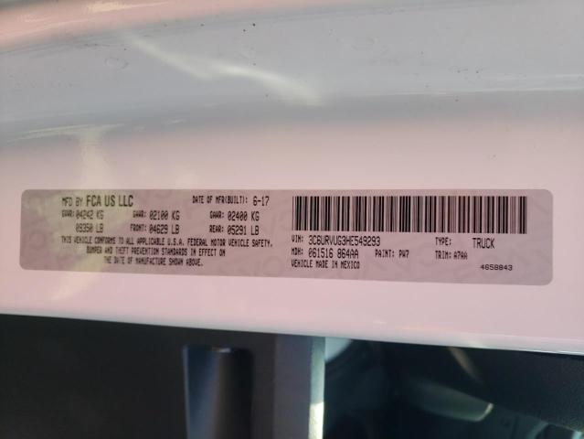 3C6URVUG3HE549293 - 2017 RAM PROMASTER 3500 HIGH 白色 照片 14