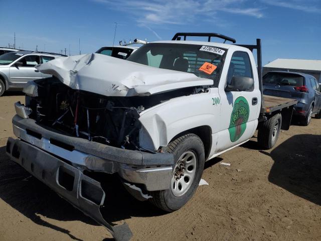 1GCEC14VX7Z203542 - 2007 CHEVROLET SILVERADO C1500 CLASSIC WHITE photo 1