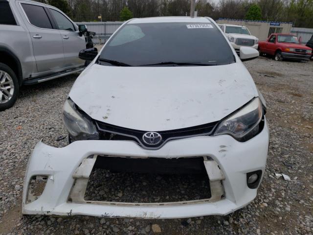 5YFBPRHE2GP492619 - 2016 TOYOTA COROLLA ECO WHITE photo 5