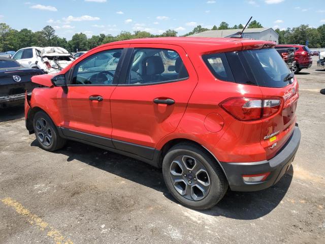 MAJ3S2FE1LC388208 - 2020 FORD ECOSPORT S წითელი ფოტო 2
