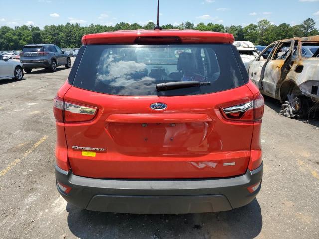 MAJ3S2FE1LC388208 - 2020 FORD ECOSPORT S წითელი ფოტო 6
