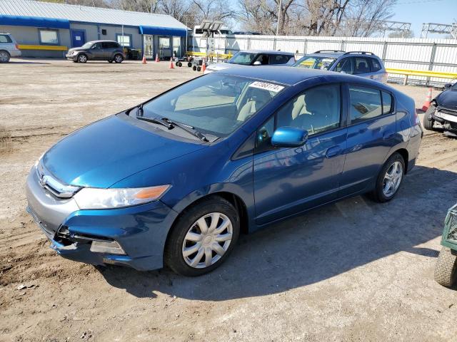 JHMZE2H35DS003083 - 2013 HONDA INSIGHT BLUE photo 1