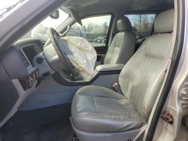 5LMEU88H24ZJ22226 - 2004 LINCOLN AVIATOR ვერცხლისფერი ფოტო 7