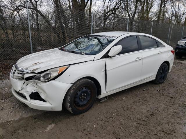 5NPEB4AC5CH347377 - 2012 HYUNDAI SONATA GLS WHITE photo 1