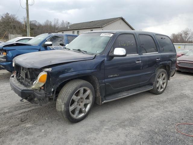 1GKEK63U71J270618 - 2001 GMC DENALI BLUE photo 1