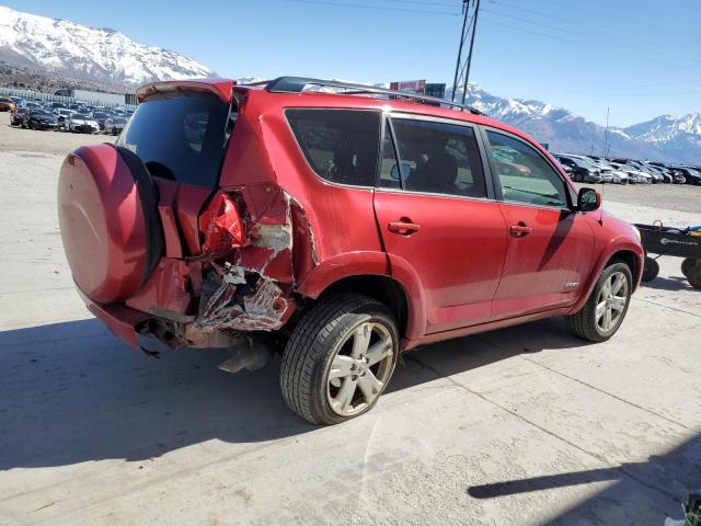 JTMBK32V165012442 - 2006 TOYOTA RAV4 SPORT RED photo 3