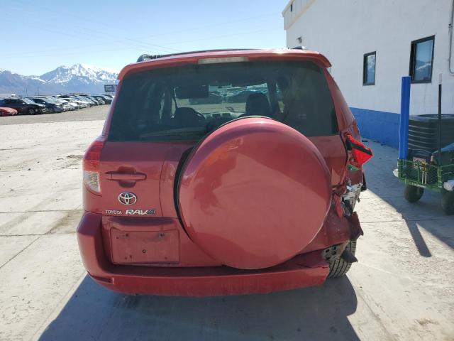 JTMBK32V165012442 - 2006 TOYOTA RAV4 SPORT RED photo 6