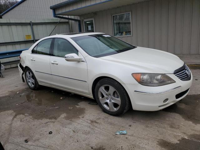 JH4KB16525C013493 - 2005 ACURA RL WHITE photo 4