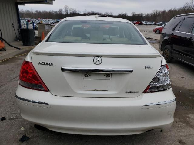 JH4KB16525C013493 - 2005 ACURA RL WHITE photo 6