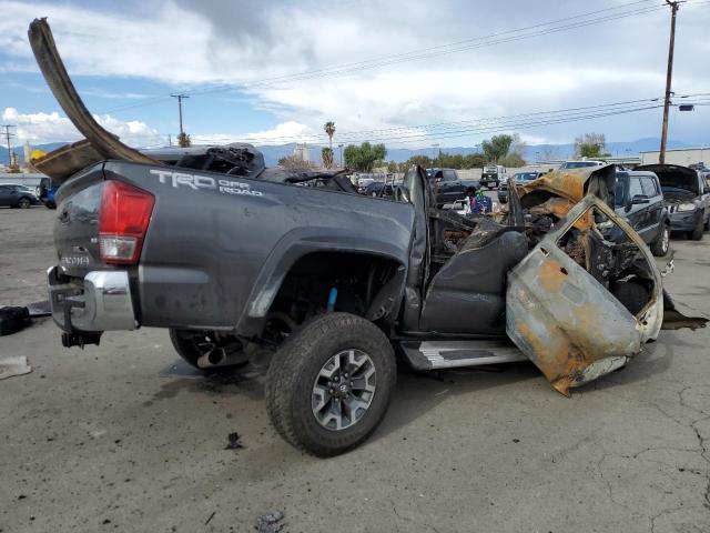 3TMAZ5CN8HM039796 - 2017 TOYOTA TACOMA DOUBLE CAB BLACK photo 3