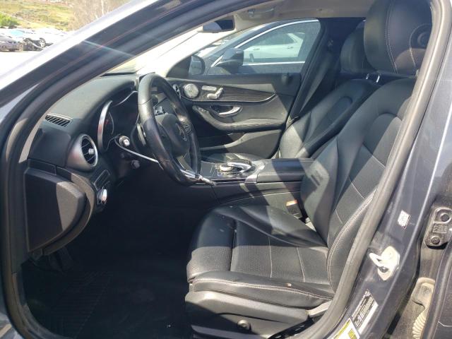 55SWF4JB2GU142098 - 2016 MERCEDES-BENZ C 300 BLUE photo 7