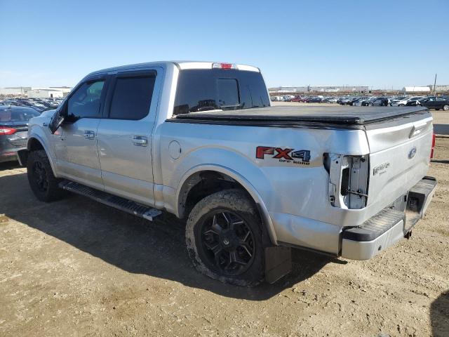 1FTEW1EF2HFC69892 - 2017 FORD F150 SUPERCREW SILVER photo 2