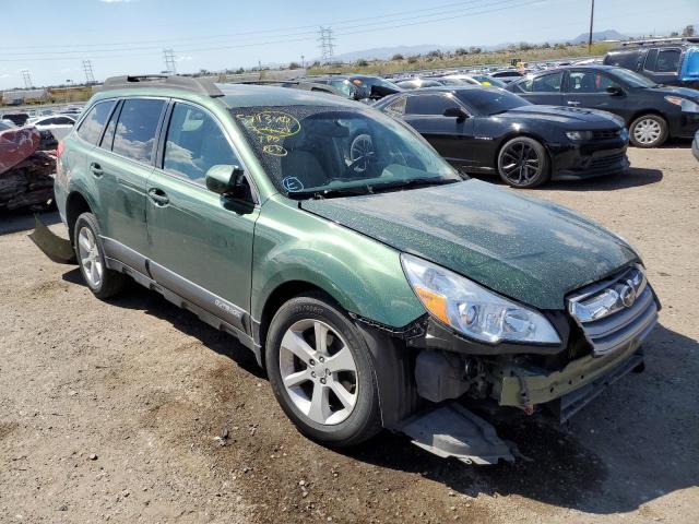 4S4BRCCC5E3239356 - 2014 SUBARU OUTBACK 2.5I PREMIUM GREEN photo 4