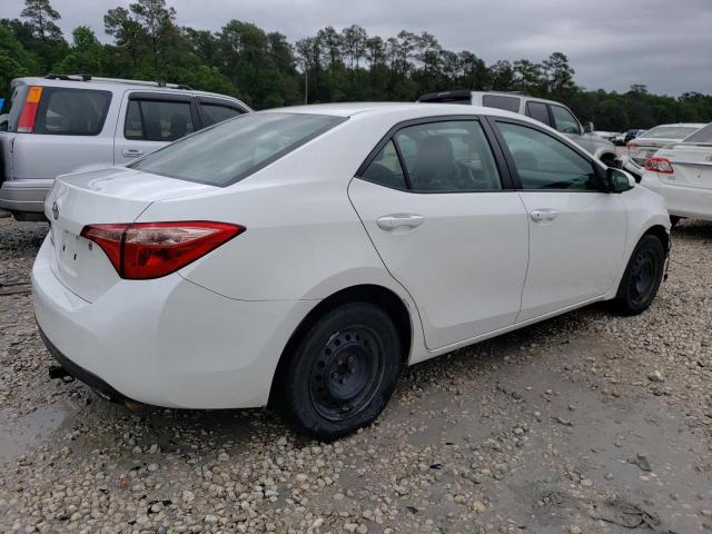 5YFBURHE1KP899185 - 2019 TOYOTA COROLLA L WHITE photo 3