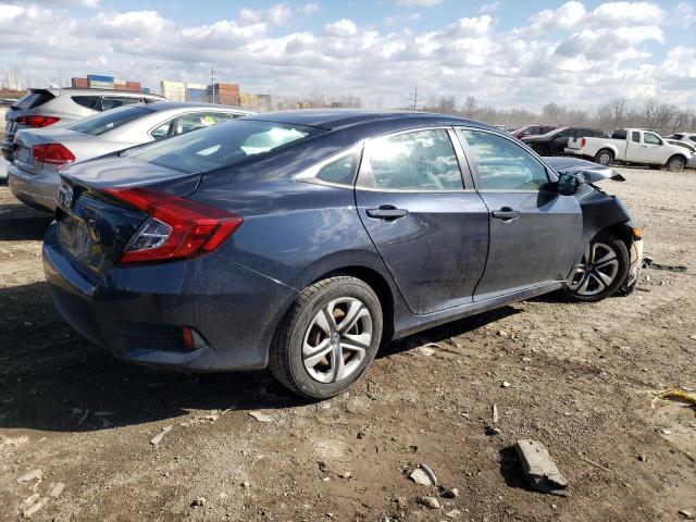 19XFC2F51JE019262 - 2018 HONDA CIVIC LX BLUE photo 3