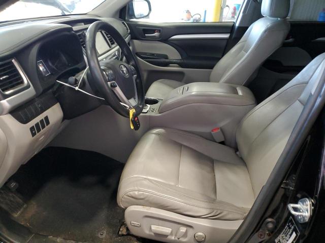 5TDJKRFH2FS189398 - 2015 TOYOTA HIGHLANDER XLE BLACK photo 7