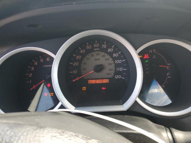 5TETX22NX8Z553313 - 2008 TOYOTA TACOMA ACCESS CAB ვერცხლისფერი ფოტო 9