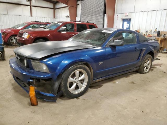 1ZVFT82H075218212 - 2007 FORD MUSTANG GT BLUE photo 1