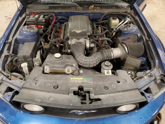 1ZVFT82H075218212 - 2007 FORD MUSTANG GT BLUE photo 11