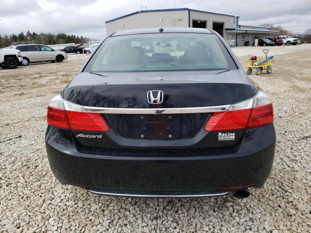 1HGCR2F86EA050237 - 2014 HONDA ACCORD EXL BLACK photo 6