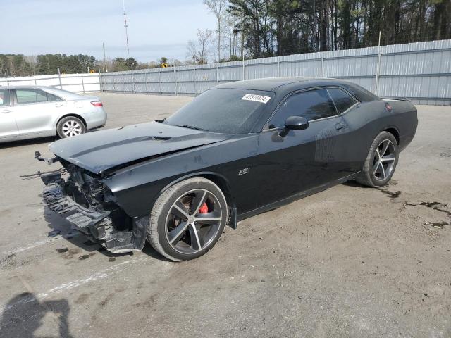 2C3CDYCJ3CH269909 - 2012 DODGE CHALLENGER SRT-8 BLACK photo 1