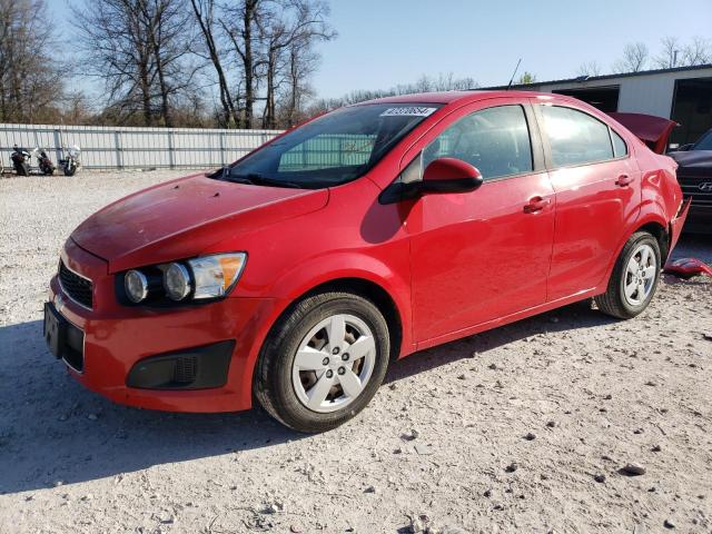 1G1JA5SH3E4205337 - 2014 CHEVROLET SONIC LS RED photo 1