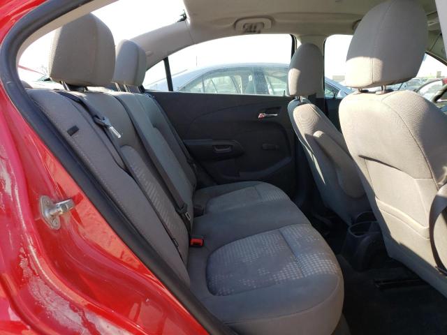 1G1JA5SH3E4205337 - 2014 CHEVROLET SONIC LS 红色 照片 10