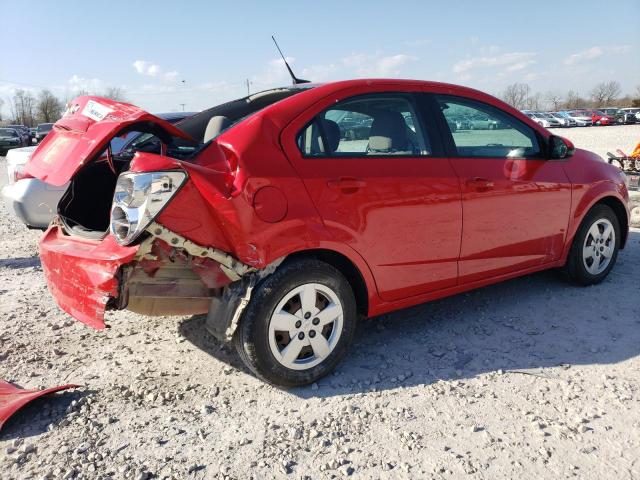 1G1JA5SH3E4205337 - 2014 CHEVROLET SONIC LS 红色 照片 3