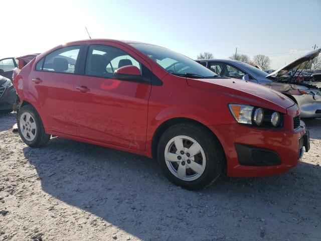 1G1JA5SH3E4205337 - 2014 CHEVROLET SONIC LS 红色 照片 4