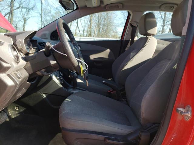 1G1JA5SH3E4205337 - 2014 CHEVROLET SONIC LS 红色 照片 7