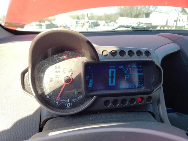 1G1JA5SH3E4205337 - 2014 CHEVROLET SONIC LS RED photo 9