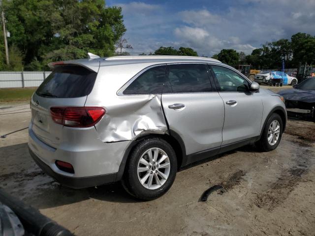 5XYPG4A37KG545846 - 2019 KIA SORENTO L SILVER photo 3