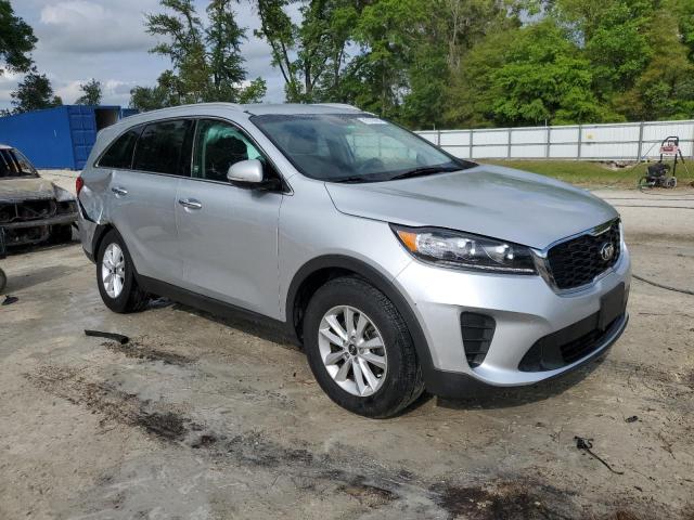 5XYPG4A37KG545846 - 2019 KIA SORENTO L SILVER photo 4